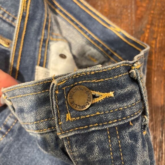 Vintage Willie Nelson Red Headed Stranger Jeans Very Rare Women’s Size 9 - Picture 3 of 10